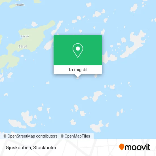Gjuskobben karta
