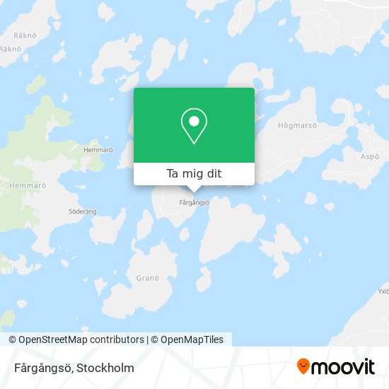 Fårgångsö karta