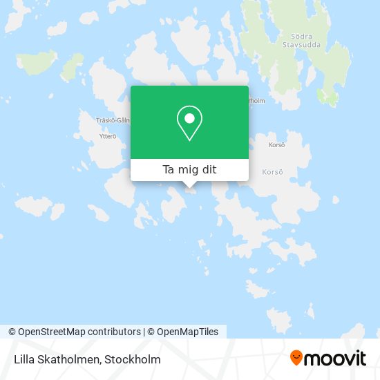 Lilla Skatholmen karta