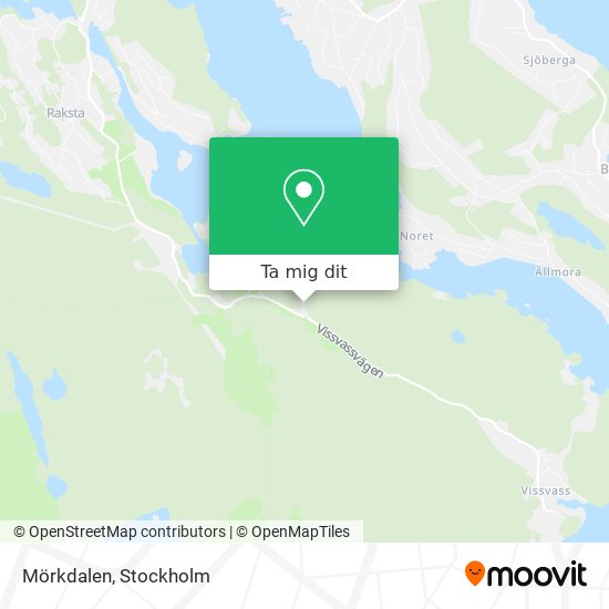 Mörkdalen karta