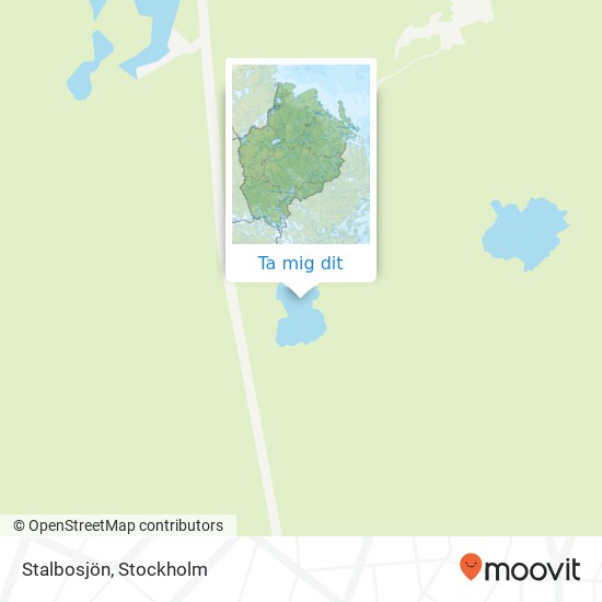 Stalbosjön karta