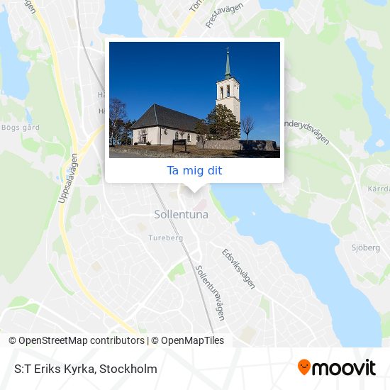 S:T Eriks Kyrka karta