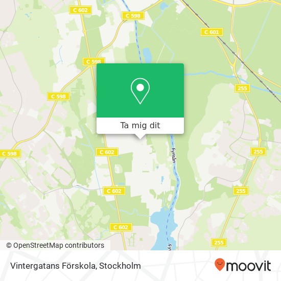 Vintergatans Förskola karta