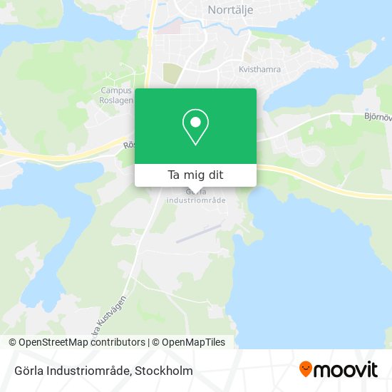 Görla Industriområde karta