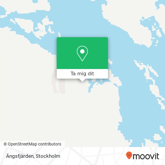 Ängsfjärden karta