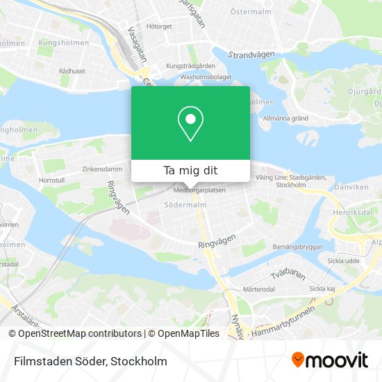 Filmstaden Söder karta