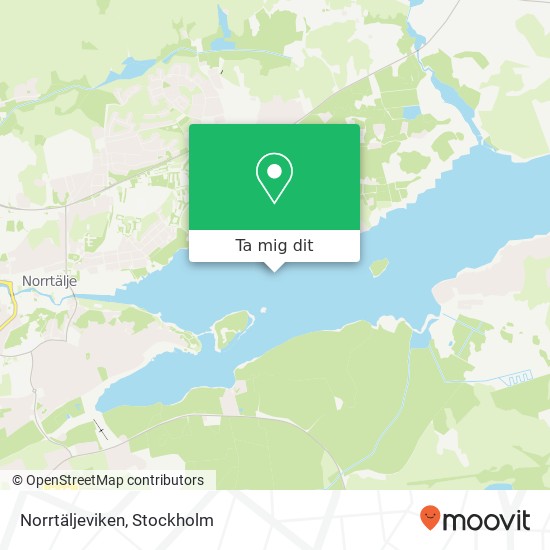 Norrtäljeviken karta