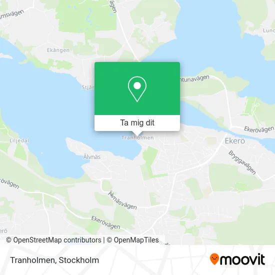 Tranholmen karta