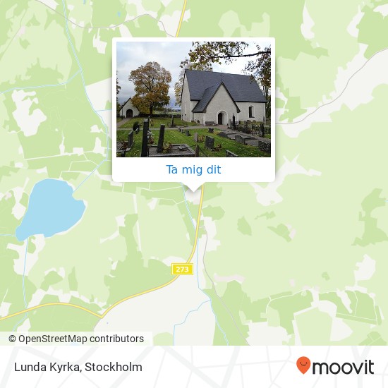 Lunda Kyrka karta