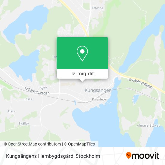 Kungsängens Hembygdsgård karta