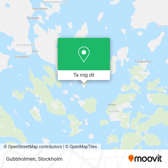Gubbholmen karta