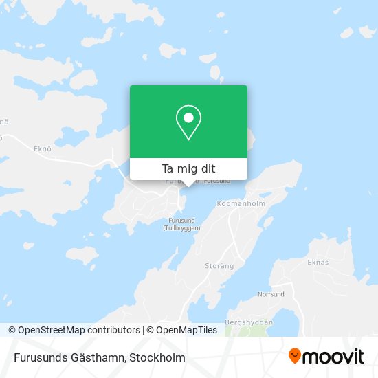 Furusunds Gästhamn karta