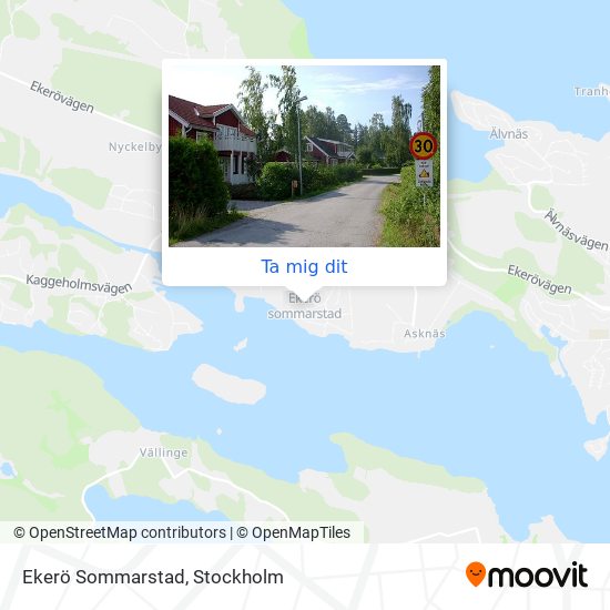 Ekerö Sommarstad karta