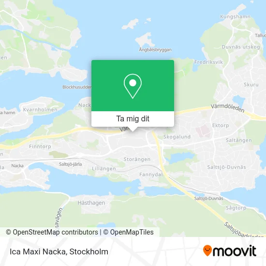 Ica Maxi Nacka karta