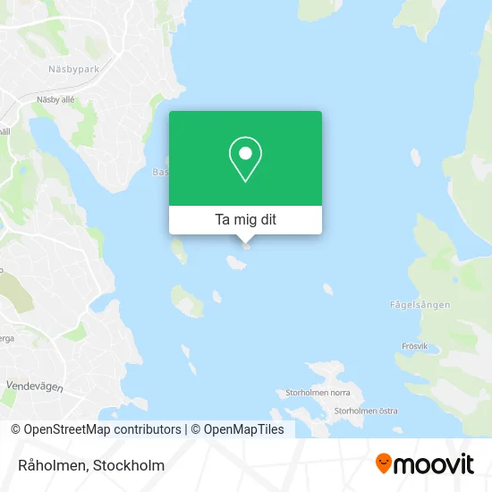Råholmen karta