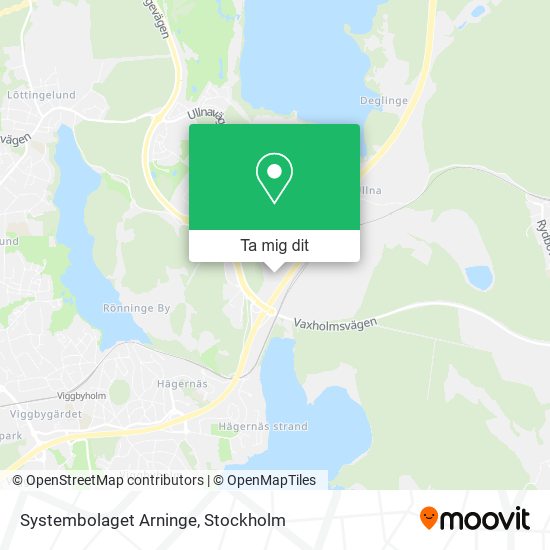 Systembolaget Arninge karta