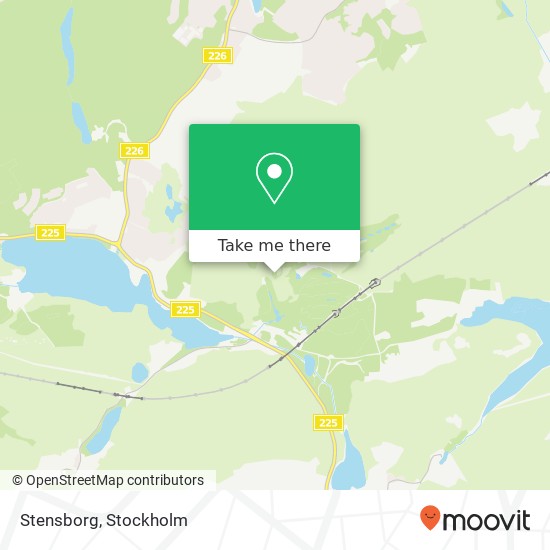 Stensborg karta