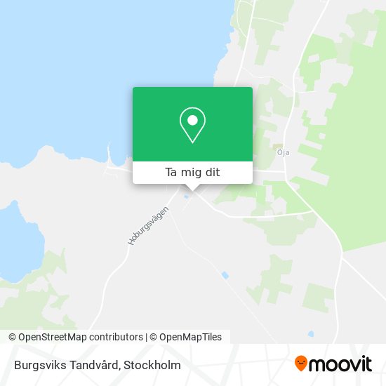 Burgsviks Tandvård karta