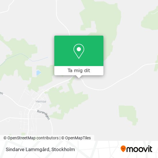 Sindarve Lammgård karta