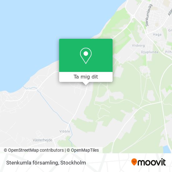 Stenkumla församling karta