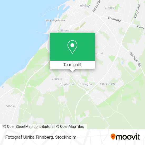 Fotograf Ulrika Finnberg karta