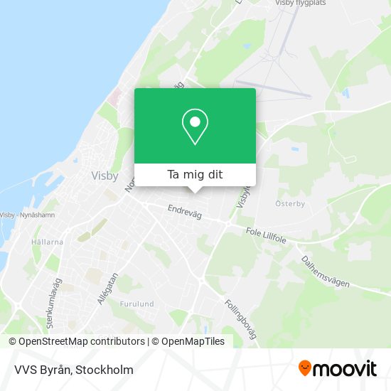 VVS Byrån karta