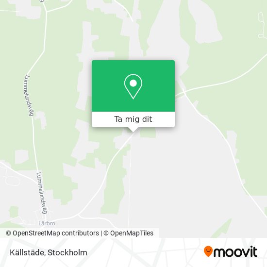 Källstäde karta