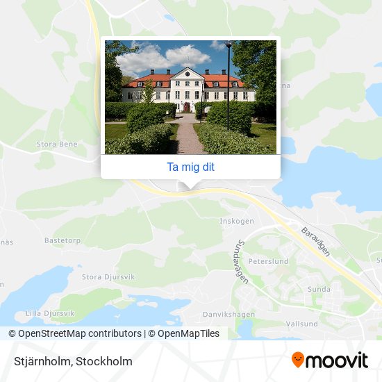 Stjärnholm karta