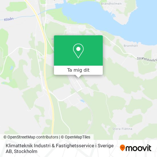 Klimatteknik Industri & Fastighetsservice i Sverige AB karta