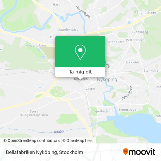 Bellafabriken Nyköping karta