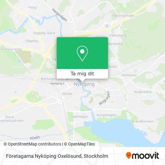 Företagarna Nyköping Oxelösund karta