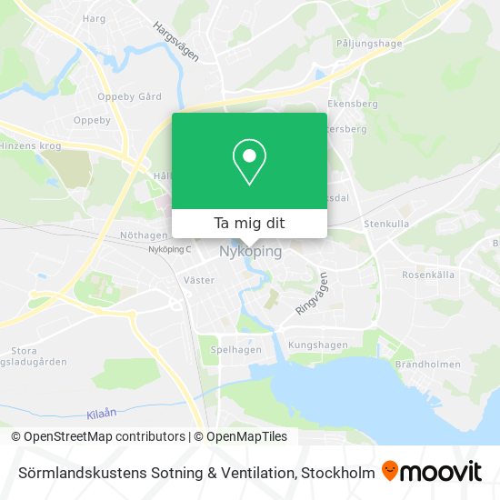 Sörmlandskustens Sotning & Ventilation karta