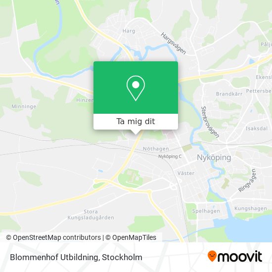 Blommenhof Utbildning karta