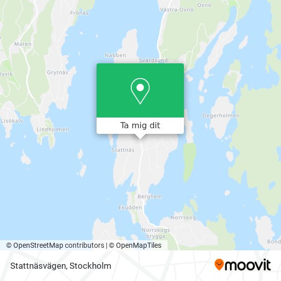 Stattnäsvägen karta