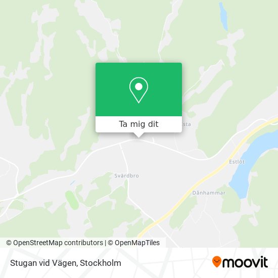 Stugan vid Vägen karta