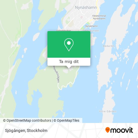 Sjögången karta