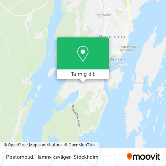 Postombud, Hamnviksvägen karta