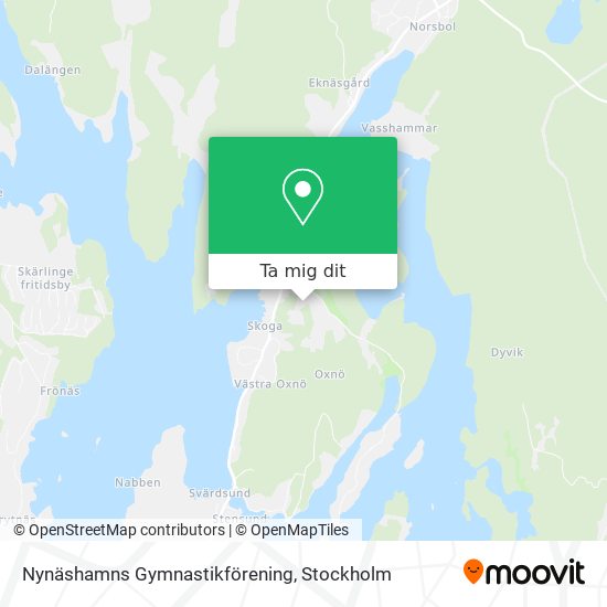 Nynäshamns Gymnastikförening karta