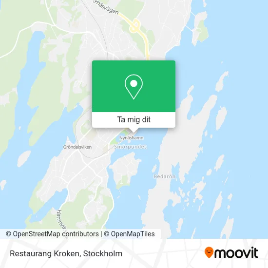 Restaurang Kroken karta