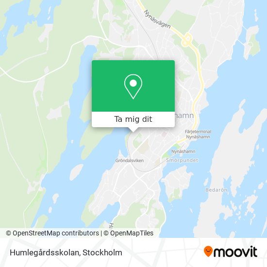 Humlegårdsskolan karta