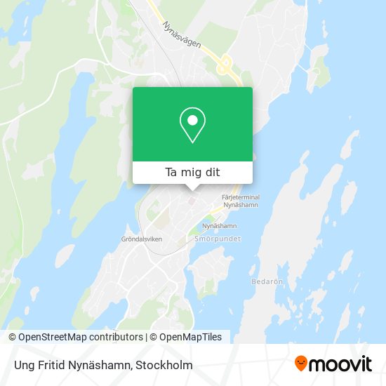 Ung Fritid Nynäshamn karta