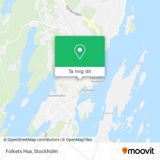 Folkets Hus karta