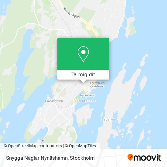 Snygga Naglar Nynäshamn karta