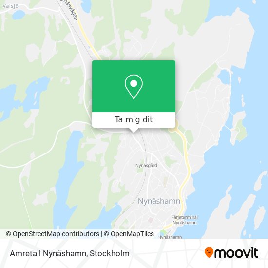 Amretail Nynäshamn karta