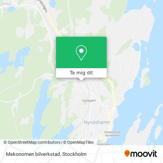 Mekonomen bilverkstad karta