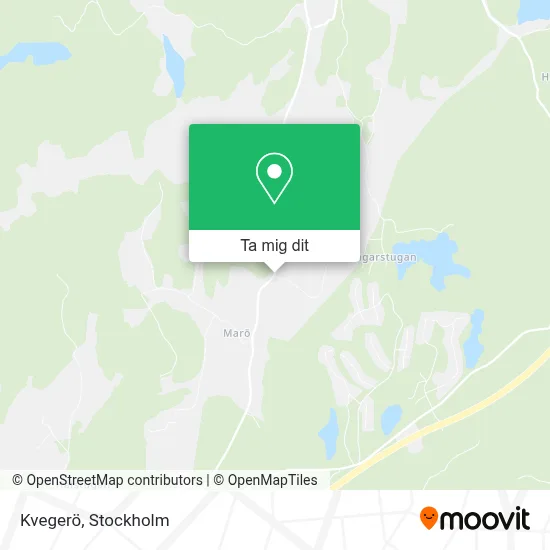 Kvegerö karta