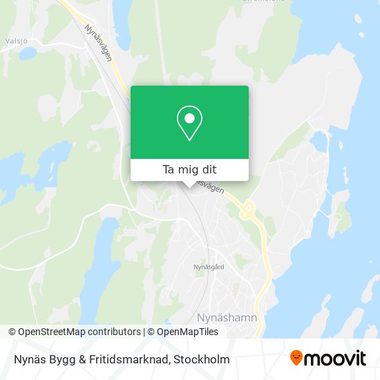 Nynäs Bygg & Fritidsmarknad karta