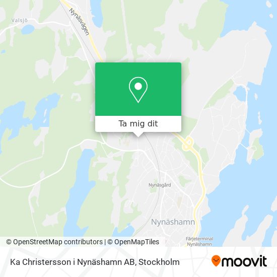 Ka Christersson i Nynäshamn AB karta