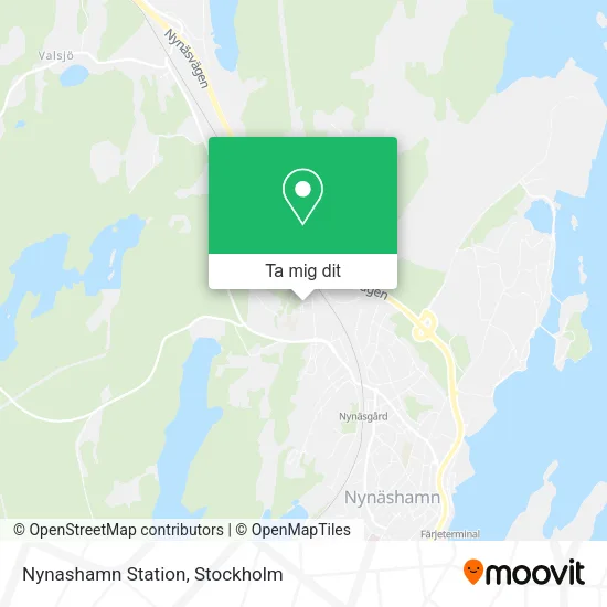 Nynashamn Station karta