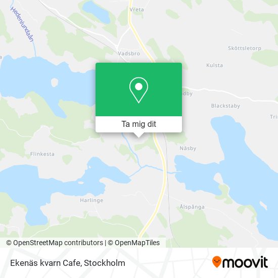 Ekenäs kvarn Cafe karta